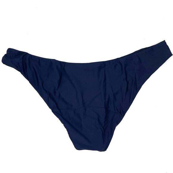 NEW J. Crew Curved-waist Cheeky Bikini Bottom in Navy Blue, Women's 3X BC125 $59 - Picture 2 of 9